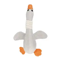 GENERICO - Pato de Juguete para Mascotas - Gris