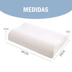 GENERICO - Almohada memory foam - Látex.