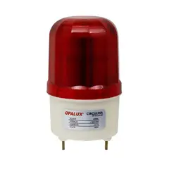OPALUX - Circulina con Sirena 220VAC Rojo OP-STL220-RD OPALUX
