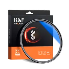 K&F CONCEPT - Filtro 58mm Ultravioleta MCUV Blue Coat Slim K&F Concept.