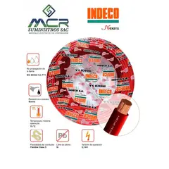 INDECO - Cable GPT 18 AWG ROJO 100 Metros