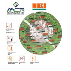 INDECO - Cable GPT 18 AWG VERDE 100 Metros INDECO