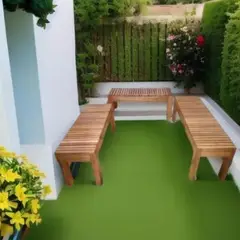 GENERICO - Set de Terraza Banca DELTTA en Madera Tornillo Juego de Terraza