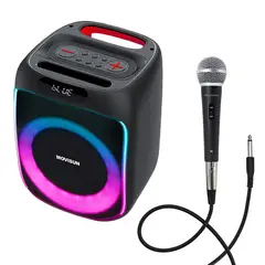 MOVISUN - Parlante Karaoke Power Five 40W Bluetooth V50 Microfono TWS