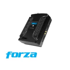 FORZA - UPS HT-752LCD 10 SALIDAS NEMA 5-15R 2USB 750VA450W