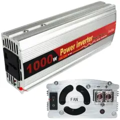 GENERICO - Inversor De Corriente De 12v A 220v Usb 1000w Cargador