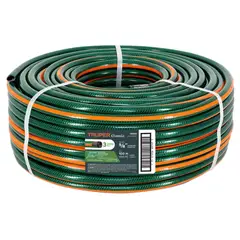 TRUPER - MANGUERA DE RIEGO RESIDENCIAL 5/8 3 CAPAS 100 METROS