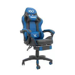 GENERICO - Silla Gamer Reclinación 155° con Posapies y Masajeador