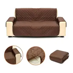 GENERICO - Cobertor Impermeable para Muebles de 2 Cuerpos - Marrón