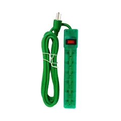 SONCA - Supresor de Picos de 6 Tomas 3Mts Verde SS-100V3
