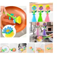 GENERICO - Pack 2 cepillos decorativos y limpieza ollas