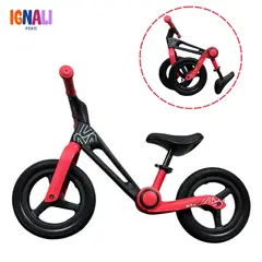 GENERICO - Bicicleta de equilibrio premium rojo