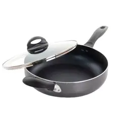 OSTER - Sartén de aluminio de 47L Oster con tapa Clairborne