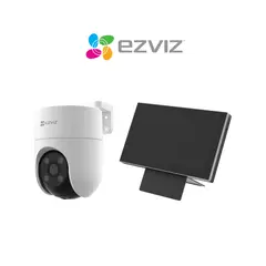 EZVIZ - Cámara Inalámbrica H8C Para Exteriores Full Hd + Monitor Táctil SD7-