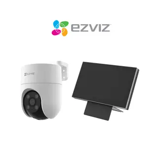 EZVIZ - Cámara Inalámbrica H8C Para Exteriores Full Hd + Monitor Táctil SD7-