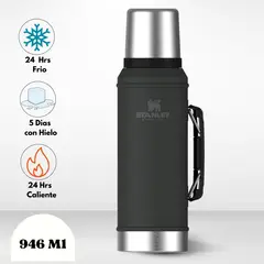 STANLEY - Termo de Bebida Classic Negro 946ml