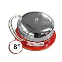 OPALUX - Timbre Industrial de Metal 8″ 7208220