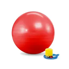 GENERICO - Pelota Pilates Yoga 65cm Rojo