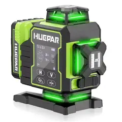 HUEPAR - New Versión Nivel laser W04CG 16 líneas 4d Motor de Giro