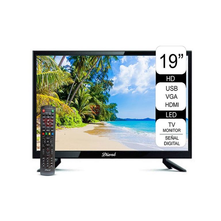 Televisor Digital HD DS19D de 19 pulgadas