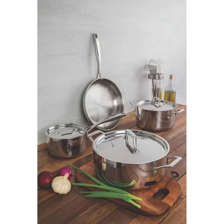 Cacerola TRAMONTINA ace inox24cm cTapa