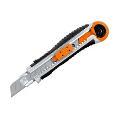 TRUPER - Cutter profesional 18 mm trabajo pesado metálica , Expert