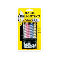 KTK - Velas de Cumpleaños Mágicas Setx10