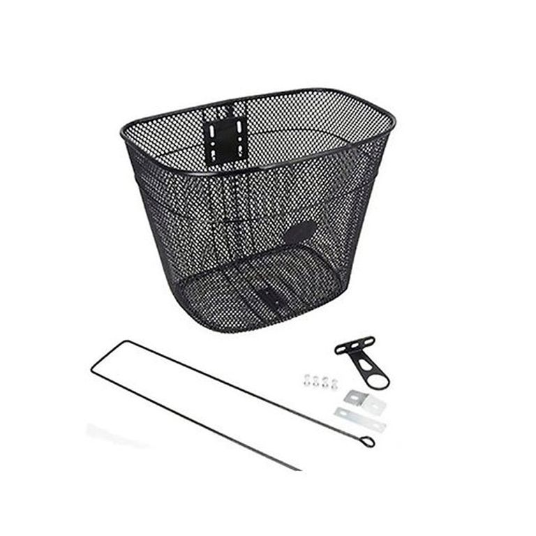 Canasta para Bicicletas de Metal - Negra