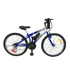 BOX BIKE - Bicicleta Box MTB Aro 24 - Azul con Gris