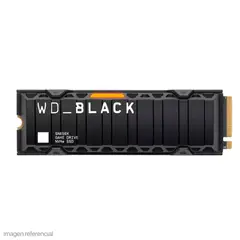 WESTERN DIGITAL - Unidad de estado solido Black SN850X NVMe 1TB M2 2280