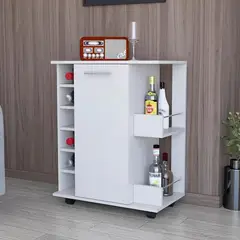 MUEBLES CRISOSTOMO - Vinero Moderno Blanco 66cm