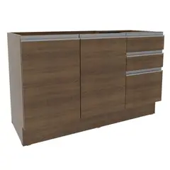 MADESA - Mueble de Cocina Glamy 120 cm - Mostrador para Lavadero