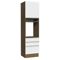 MADESA - Mueble de Cocina Glamy - Torre para Hornos 60 cm