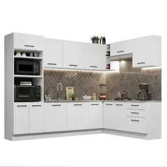 MADESA - Mueble de Cocina Integral de Esquina Agata 479 cm 01