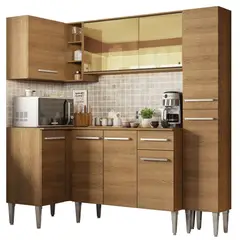 MADESA - Mueble de Cocina Integral de Esquina Emilly River 261 cm