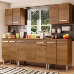 MADESA - Mueble de Cocina Integral Emilly King 233 cm