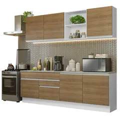 MADESA - Mueble de Cocina Integral Glamy 240 cm - Con Encimera 06
