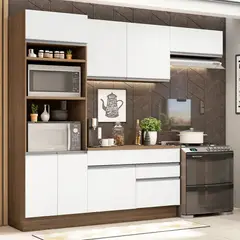 MADESA - Mueble de Cocina Integral Glamy 270 cm - Con Encimera