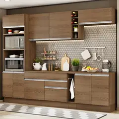 MADESA - Mueble de Cocina Integral Vicenza 290 cm - Con Encimera 12