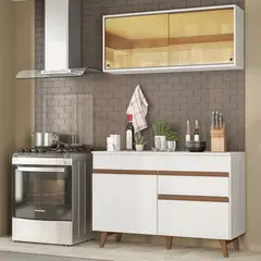 MADESA - Mueble de Cocina Integral Reims 120 cm - Con Encimera