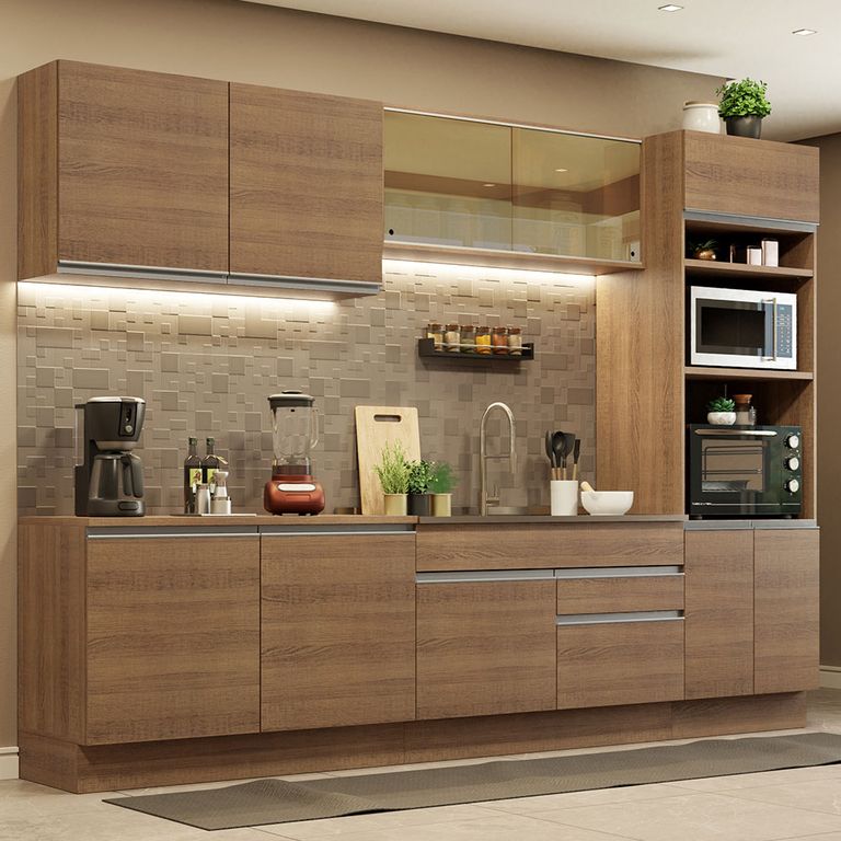 Mueble de Cocina Integral Glamy 310 cm