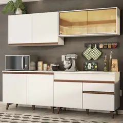 MADESA - Mueble de Cocina Integral Reims 240 cm - Con Encimera 01