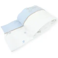 BABY MERINOS - Set de Sabanas Algodón Cama Cuna 1pz o 15pz Niño Amigos Duo - BDC