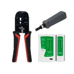 WESTOR - Kit Crimping + Ponchador + Testeador de Red