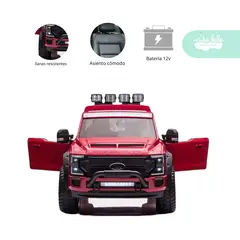 GENERICO - Carrito a Batería para niño Ford  color Rojo