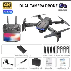 GENERICO - Mini Dron Portatil E99 PRO Dual Camara