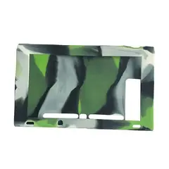 GENERICO - FUNDA SILICONA CONSOLA NINTENDO SWITCH CAMUFLADO VERDE
