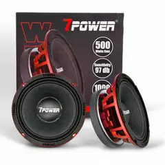 GENERICO - MEDIO MID BASS De COMPETENCIA 8″ Pulgadas 1000W 500RMS 7 Power