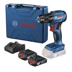 Bosch - Taladro Percutor Bosch Gsb 185 Li + 2 Bat 2ah + Cargador + Accesorios