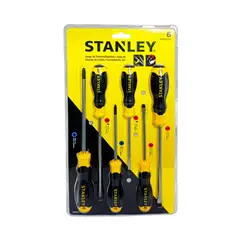 STANLEY - Juego de Destornilladores de 6Pcs STMT66672-840 STANLEY